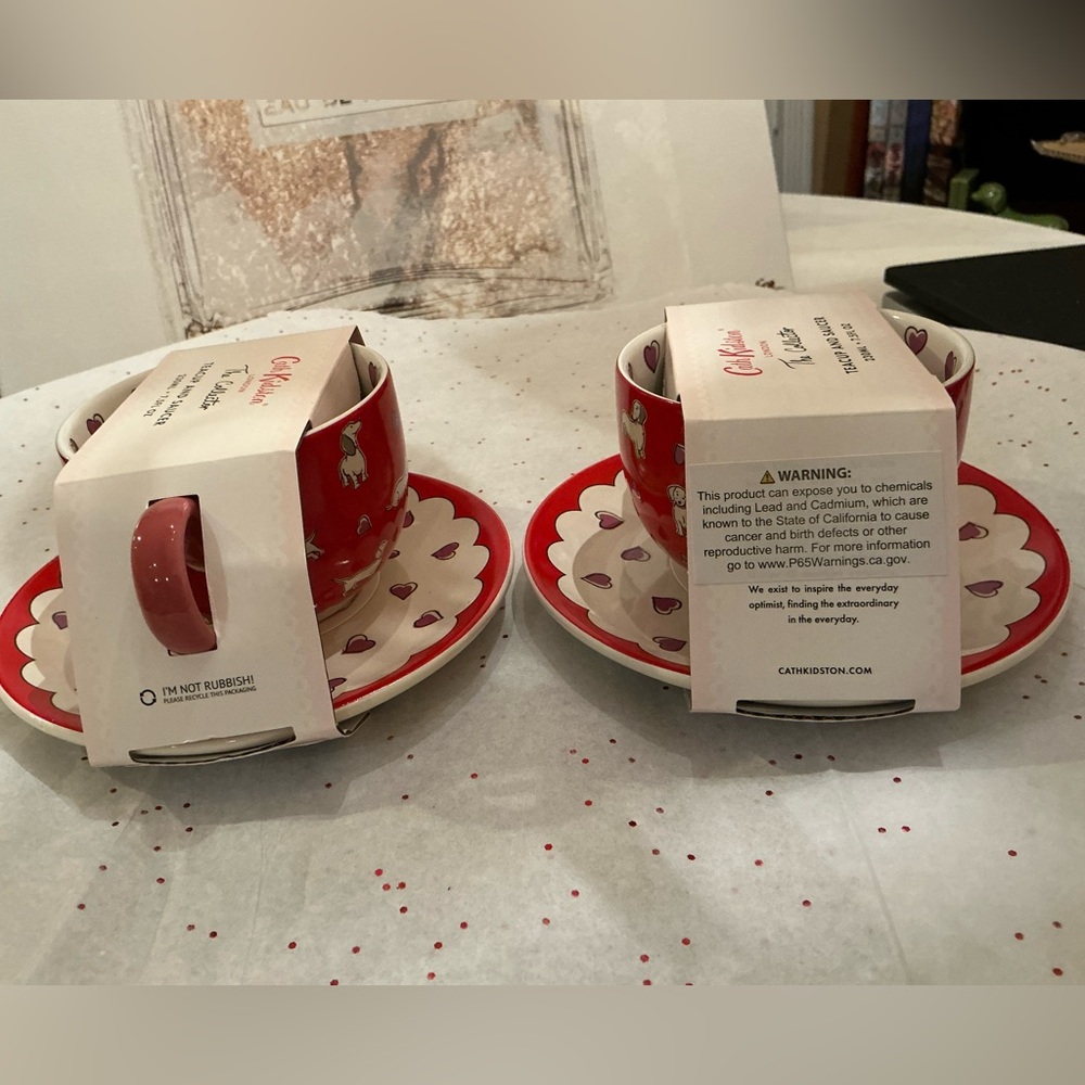 Dachshund mug tea cup and saucer set, Perfect ♥️ Gift for Mother’s Day - Picture 6 of 12